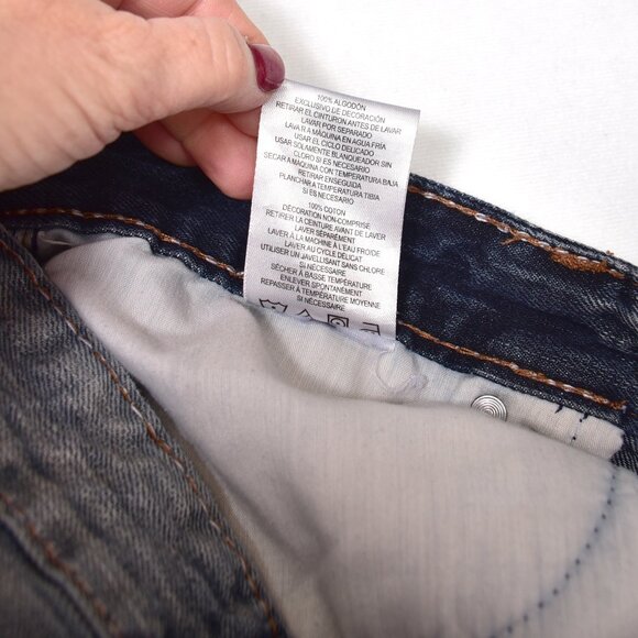 MK Machine Men's Blue Jeans Size 34/32 See Photos - Picture 8 of 9